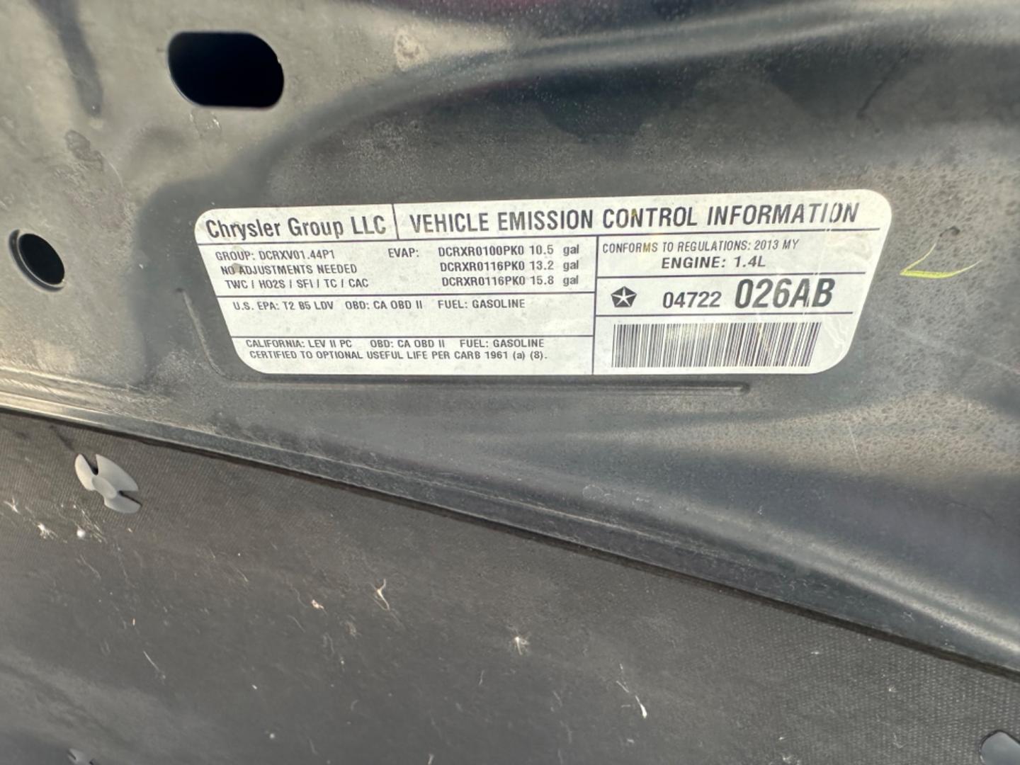 2013 Black Metallic /BLACK Dodge Dart LIMITED (1C3CDFCH4DD) with an 1.4L L4 DOHC 16V TURBO engine, 5-Speed Automatic transmission, located at 30 S. Berkeley Avenue, Pasadena, CA, 91107, (626) 248-7567, 34.145447, -118.109398 - Drive Easy with the 2013 Dodge Dart Limited: Affordable Luxury for Pasadena, Altadena, and Glendale Drivers Are you on the hunt for a reliable, stylish, and budget-friendly ride in Pasadena, Altadena, or Glendale, CA? Look no further than the 2013 Dodge Dart Limited, a sleek and sophisticated sed - Photo#25